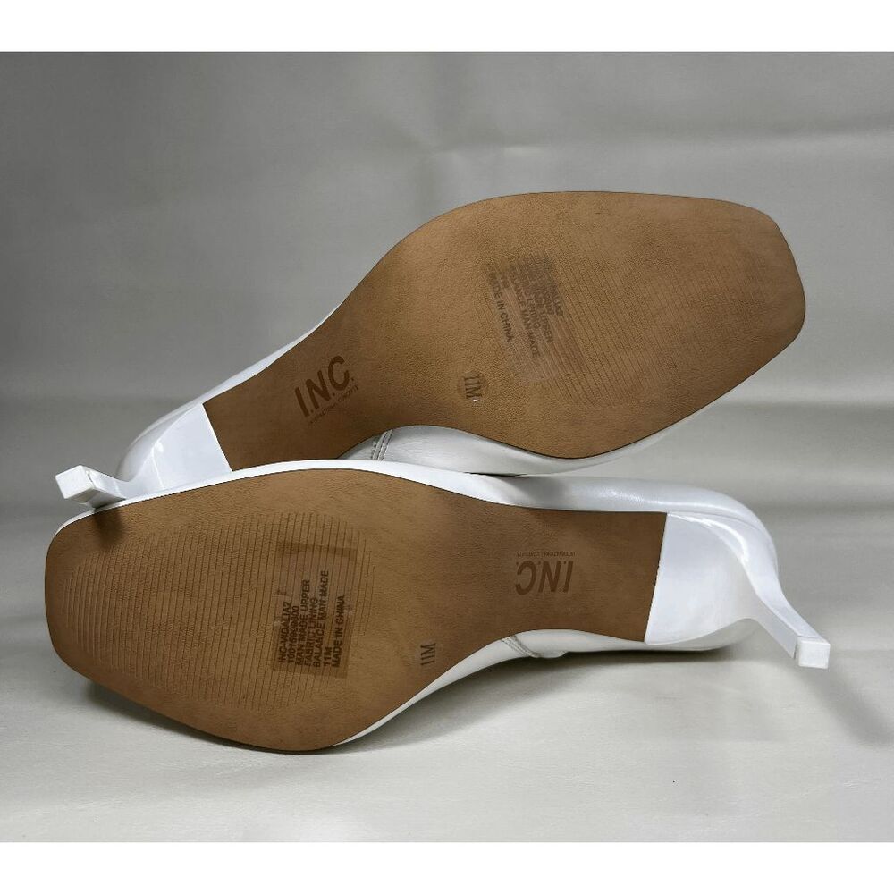 I.N.C. International Concepts Women's Vidalia Ankle Booties - White 11M - Picture 5 of 8